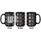 Modern Chic Argyle Coffee Mug - 15 oz - Black APPROVAL