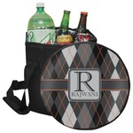Modern Chic Argyle Collapsible Cooler & Seat (Personalized)