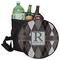 Modern Chic Argyle Collapsible Personalized Cooler & Seat