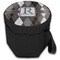 Modern Chic Argyle Collapsible Personalized Cooler & Seat (Closed)