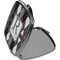 Modern Chic Argyle Compact Mirror (Side View)