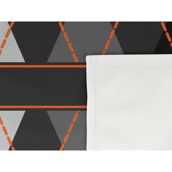 Modern Chic Argyle Cooling Towel- Detail