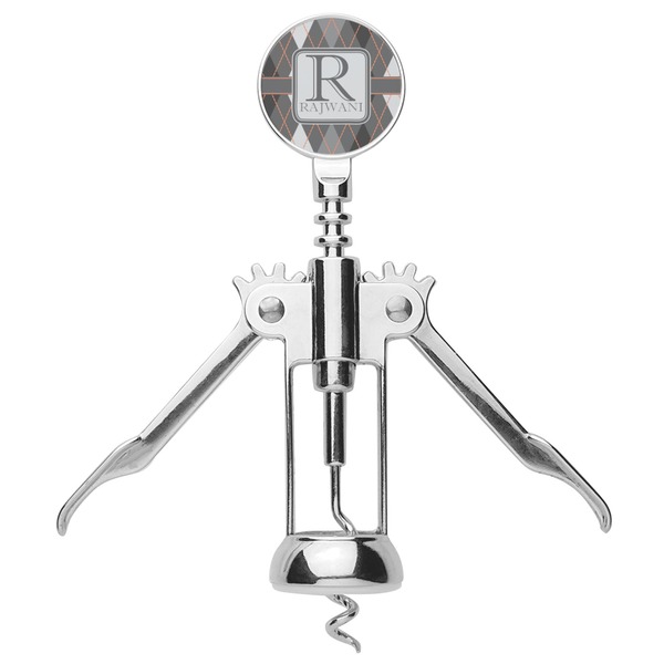 Modern Chic Argyle Corkscrew - Alt