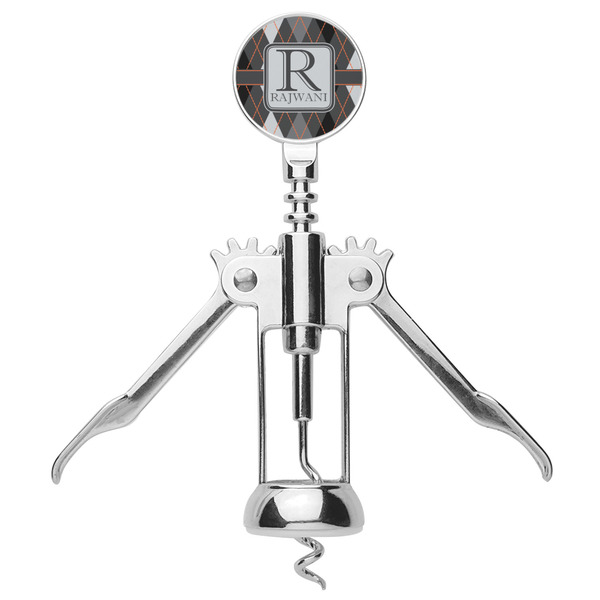 Modern Chic Argyle Corkscrew - Alt