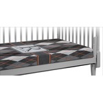 Modern Chic Argyle Crib Fitted Sheet (Personalized)