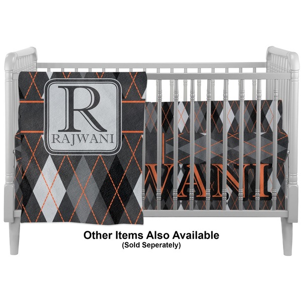 Modern Chic Argyle Crib - Profile Sold Seperately