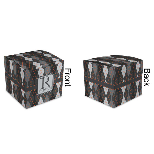 Modern Chic Argyle Cubic Gift Box - Approval