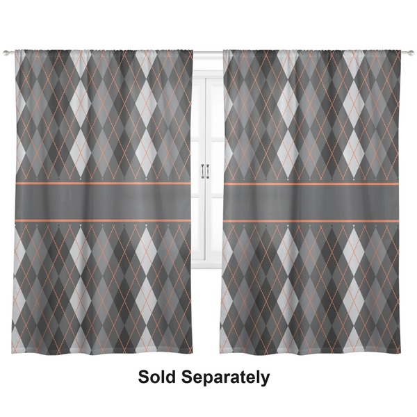 Modern Chic Argyle Curtains
