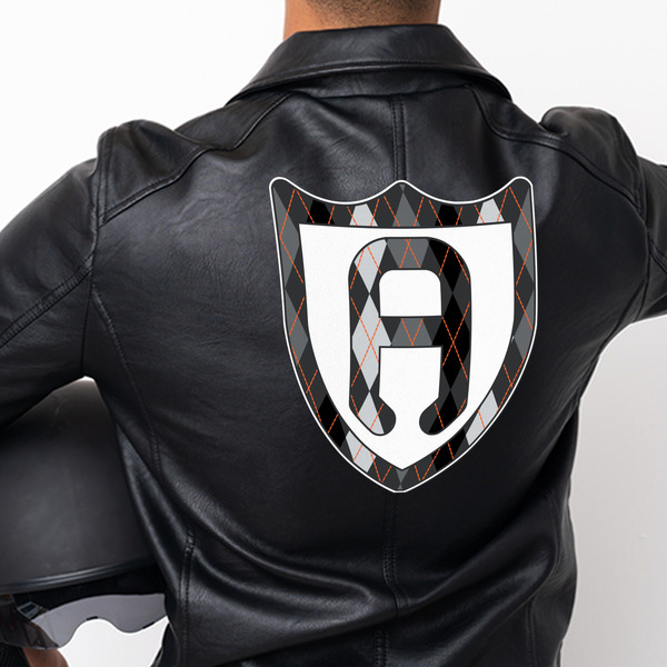 Modern Chic Argyle Custom Shape Iron On Patches - XXXL - APPROVAL