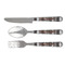 Modern Chic Argyle Cutlery Set (Personalized)