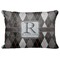 Modern Chic Argyle Decorative Baby Pillowcase - 16"x12" (Personalized)