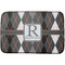 Modern Chic Argyle Dish Drying Mat (Personalized)