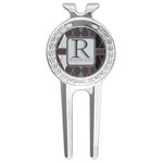 Modern Chic Argyle Golf Divot Tool & Ball Marker (Personalized)