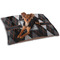 Modern Chic Argyle Dog Bed - Small w/ Name and Initial