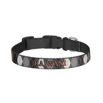 Modern Chic Argyle Dog Collar - Small (Personalized)