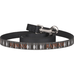 Modern Chic Argyle Dog Leash (Personalized)