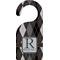 Modern Chic Argyle Door Hanger (Personalized)
