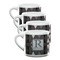 Modern Chic Argyle Double Shot Espresso Cups - Set of 4 (Personalized)