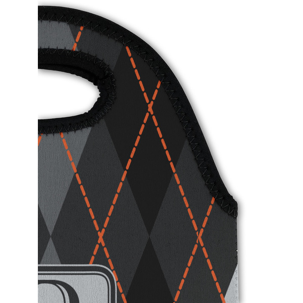 Modern Chic Argyle Double Wine Tote - Detail 1 (new)