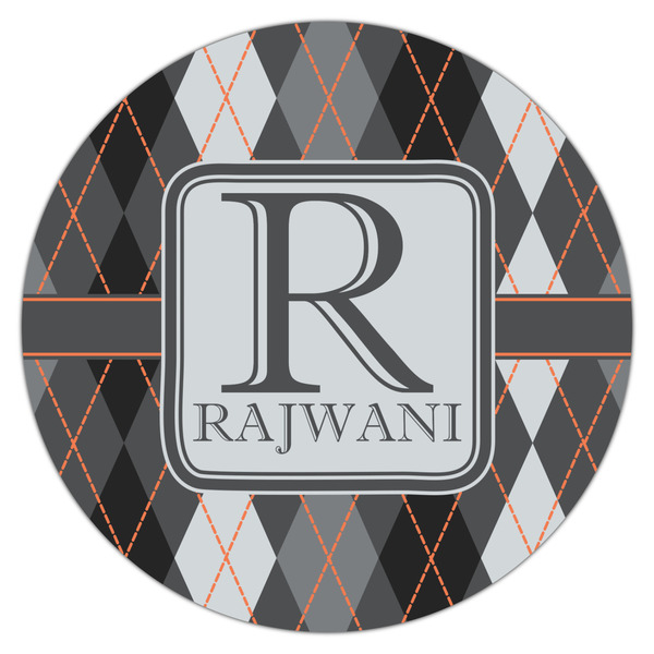 Modern Chic Argyle Drink Topper - XLarge - Single