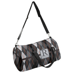 Modern Chic Argyle Duffel Bag - Small (Personalized)