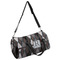 Modern Chic Argyle Duffle bag with side mesh pocket