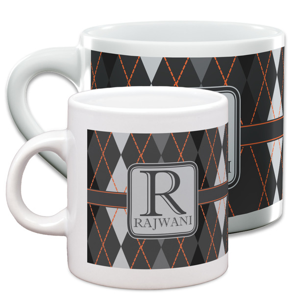 Modern Chic Argyle Espresso Mugs - Main Parent