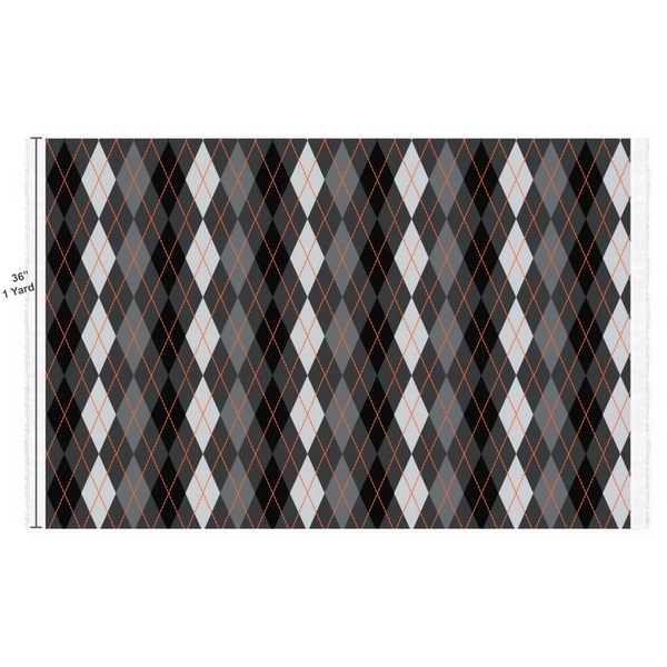 Modern Chic Argyle Fabric Full Yard