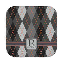 Modern Chic Argyle Face Towel (Personalized)