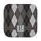 Modern Chic Argyle Face Cloth-Rounded Corners