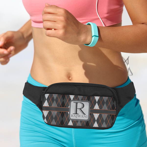 Modern Chic Argyle Fanny Packs - LIFESTYLE