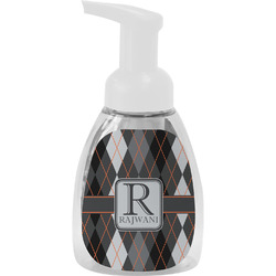 Modern Chic Argyle Foam Soap Bottle (Personalized)