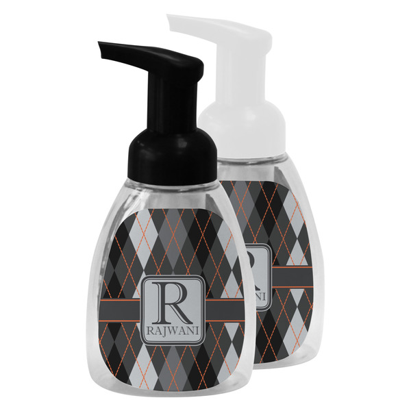 Modern Chic Argyle Foam Soap Bottles - Main
