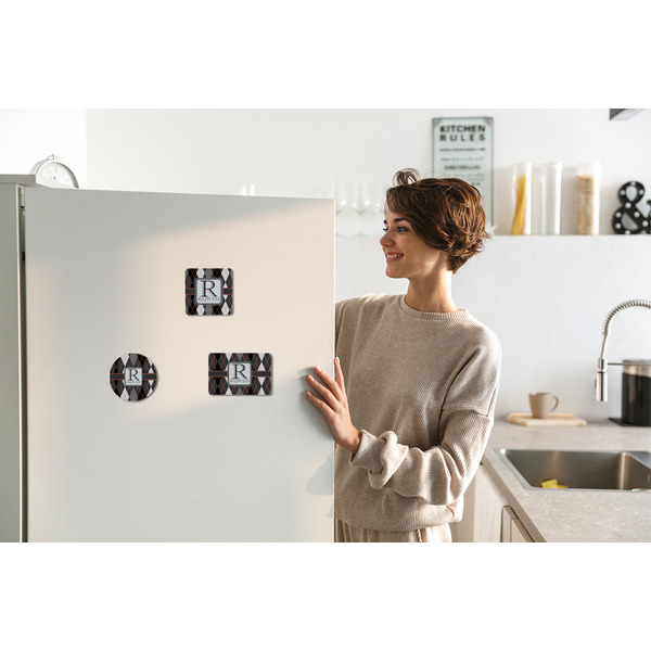 Modern Chic Argyle Fridge Magnets - LIFESTYLE (all)