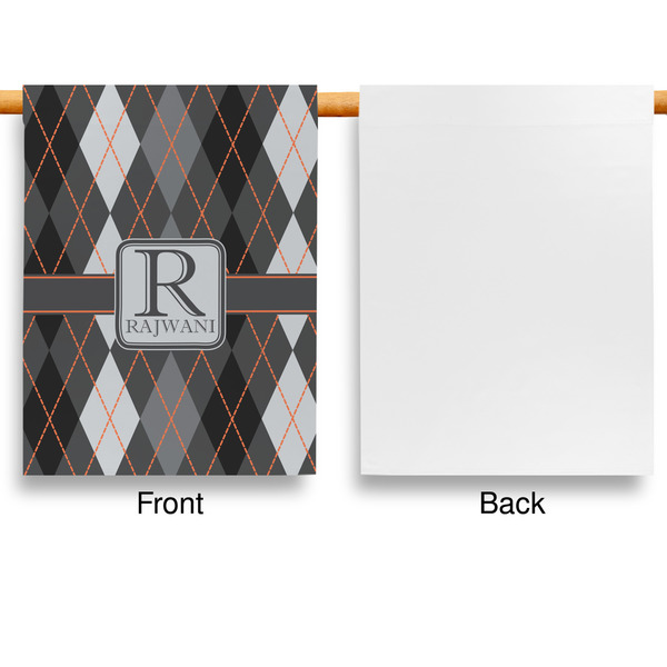 Modern Chic Argyle Garden Flags - Large - Single Sided - APPROVAL