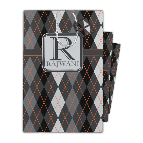 Modern Chic Argyle Gift Bags - Parent/Main