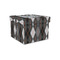 Modern Chic Argyle Gift Boxes with Lid - Canvas Wrapped - Small - Front/Main