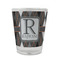 Modern Chic Argyle Glass Shot Glass - 1.5 oz - Set of 4 (Personalized)