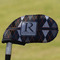 Modern Chic Argyle Golf Club Iron Cover (Personalized)