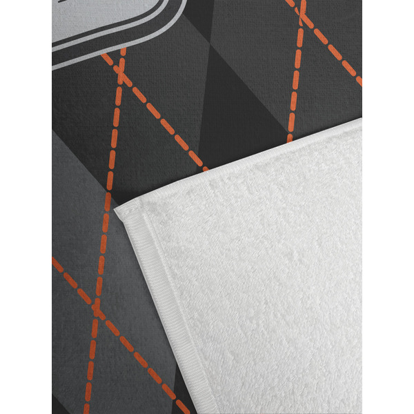 Modern Chic Argyle Golf Towel - Detail