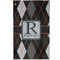 Modern Chic Argyle Golf Towel (Personalized) - APPROVAL (Small Full Print)