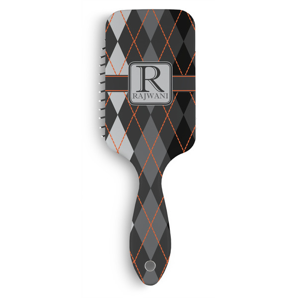 Custom Modern Chic Argyle Hair Brushes (Personalized)