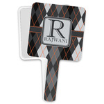 Modern Chic Argyle Hand Mirror (Personalized)