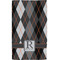 Modern Chic Argyle Hand Towel (Personalized)
