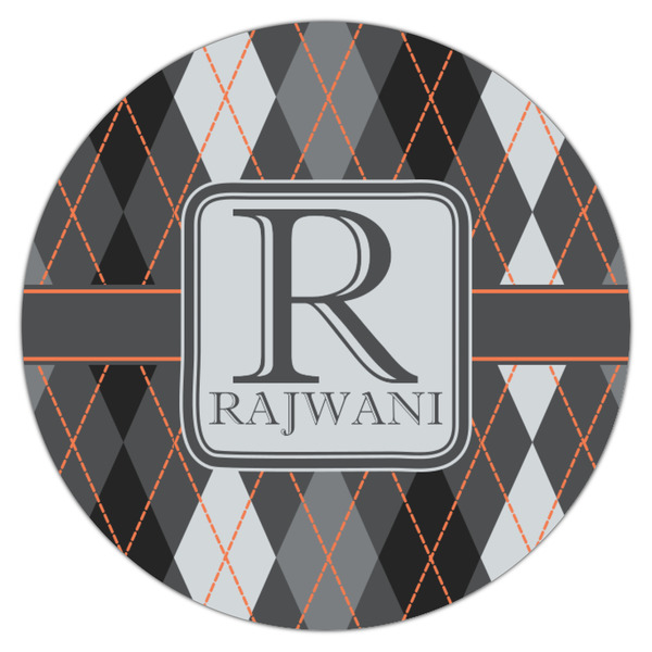 Modern Chic Argyle Icing Circle - Small - Single