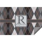 Modern Chic Argyle Indoor / Outdoor Rug - 2'x3' (Personalized)