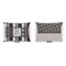 Modern Chic Argyle  Indoor Rectangular Burlap Pillow (Front and Back)
