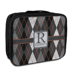 Modern Chic Argyle Insulated Lunch Bag (Personalized)