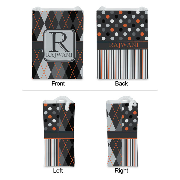 Modern Chic Argyle Jewelry Gift Bag - Gloss - Approval