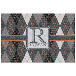 Modern Chic Argyle Jigsaw Puzzle - 1000-piece (Personalized)
